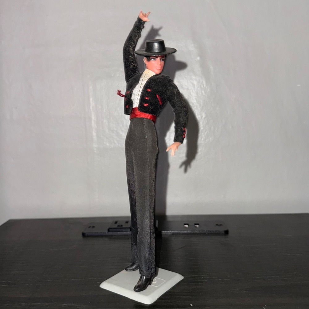 Vintage 8" 1970's Marin Chiclana Spanish Flamenco Dancer Doll Collectible